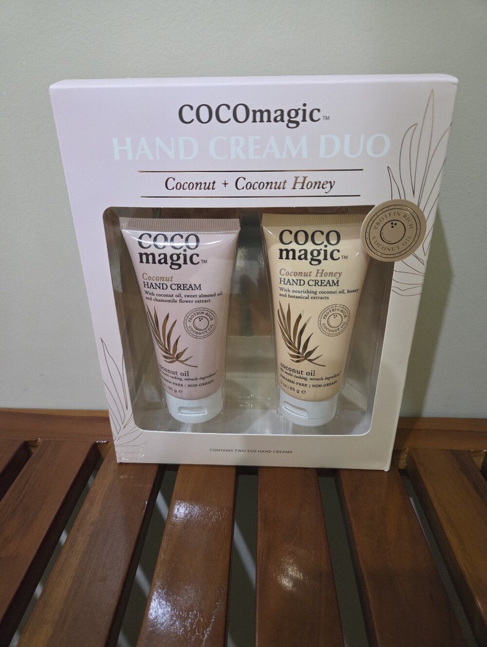 COCO Magic Hand Cream Duo Coconut + Coconut Honey NEW